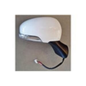 Door Mirror White 7- Wires RHD R
