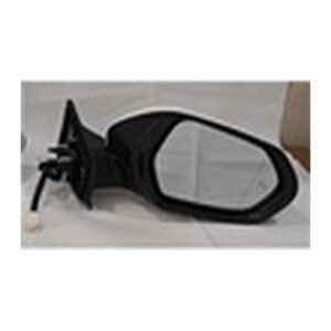 Door Mirror White 10- Wires RHD R